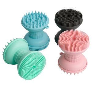 Silicone double-headed brush 1 (powder/blue/green/black single note color)