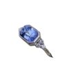 Wholesale Blue Gemstone Alloy Rings
