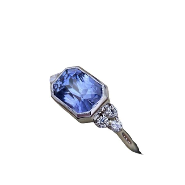 Wholesale Blue Gemstone Alloy Rings