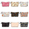Wholesale Pastoral Style Small Floral Series Cosmetic Bag Portable Travel Bag Toiletry Bag