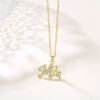 O1CN0197EQbH2FNb4baK9aQ_2211507768868-0-cib Wholesale Mother's Day Gift Stainless Steel Alphabet MOM Necklace