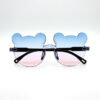 Wholesale Resin Bear One-piece Frame Children's Sunglasses