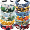 Wholesale Cross Pattern Knot Fabric Wide Edge Headband