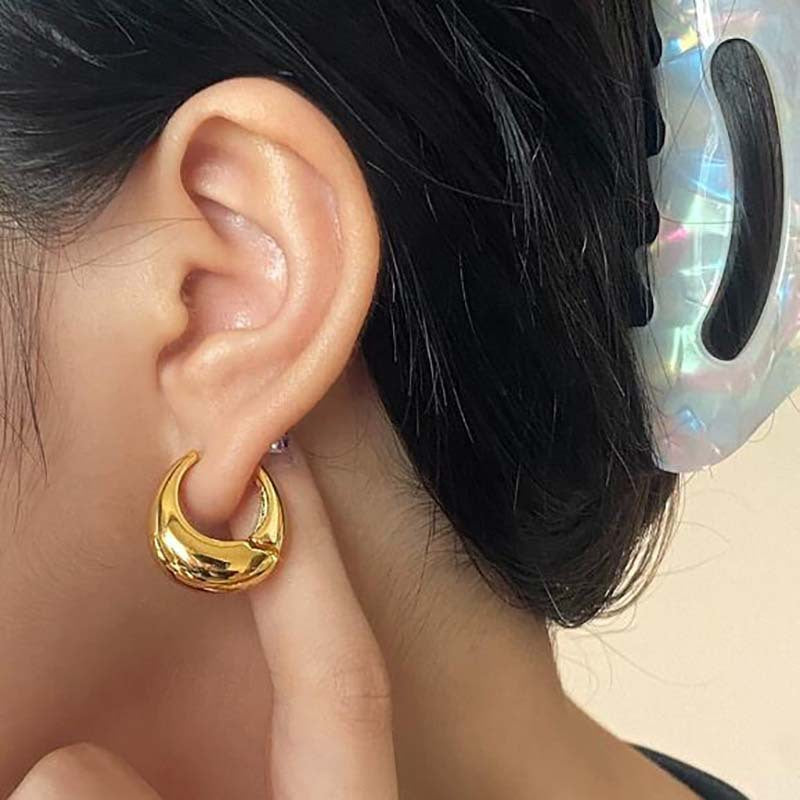 Wholesale 2023 Glossy Copper Earrings