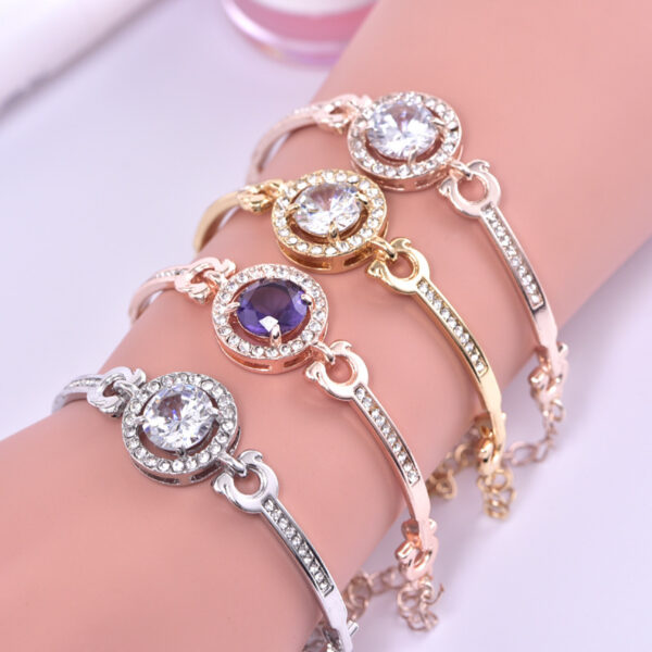 O1CN019AqE3H2IQkir2c3Qo_2208290719281-0-cib Wholesale Zircon Simple Alloy Bracelet