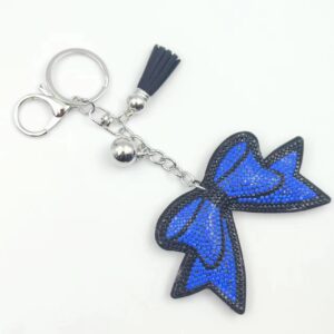 Sapphire blue on black