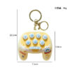 Wholesale Space Man and Ground Mouse Decompression Toys Mini Game Machines Plastic Keychain