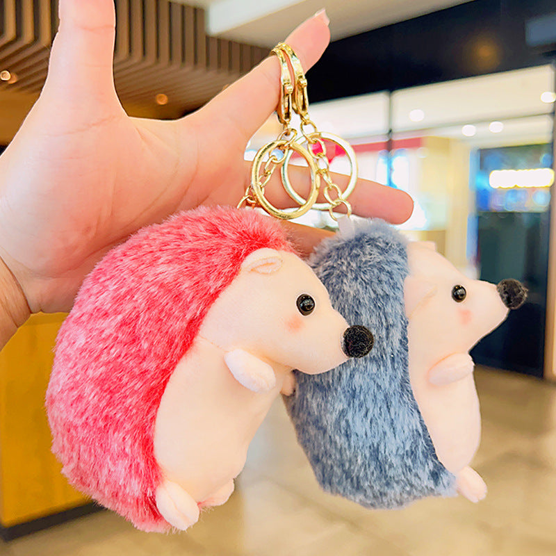 Wholesale Plush Little Hedgehog Keychain