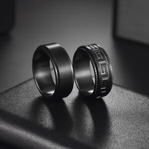 Wholesale New Turn Men's Titanium Steel Ring