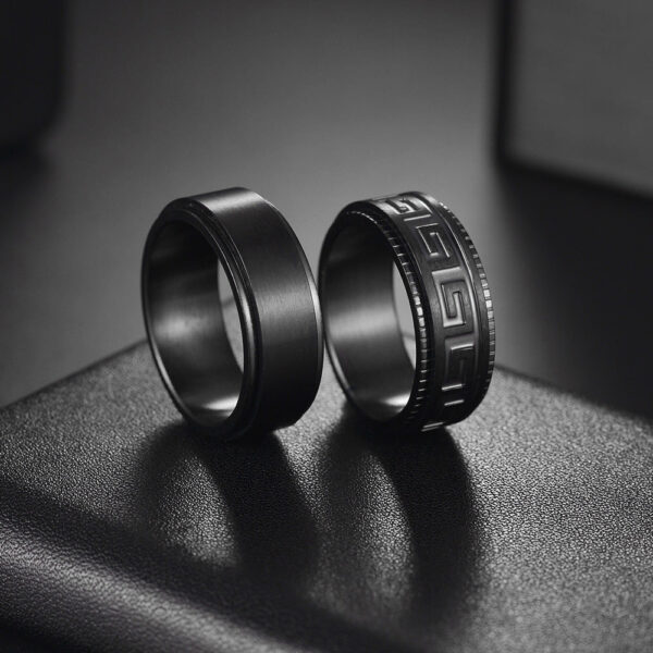 Wholesale New Turn Men's Titanium Steel Ring