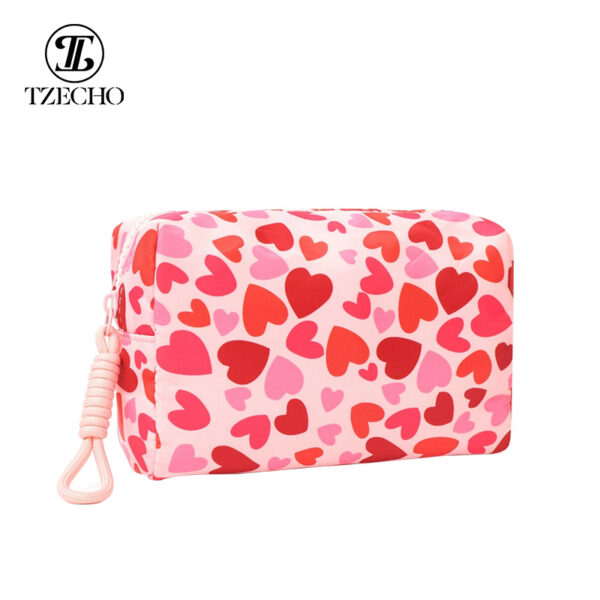 O1CN019HRhQt1P4UoOUpANd_2208393731787-0-cib Wholesale Love Gift Cute Valentine's Day Cosmetic Bag Christmas Storage High-value Bag