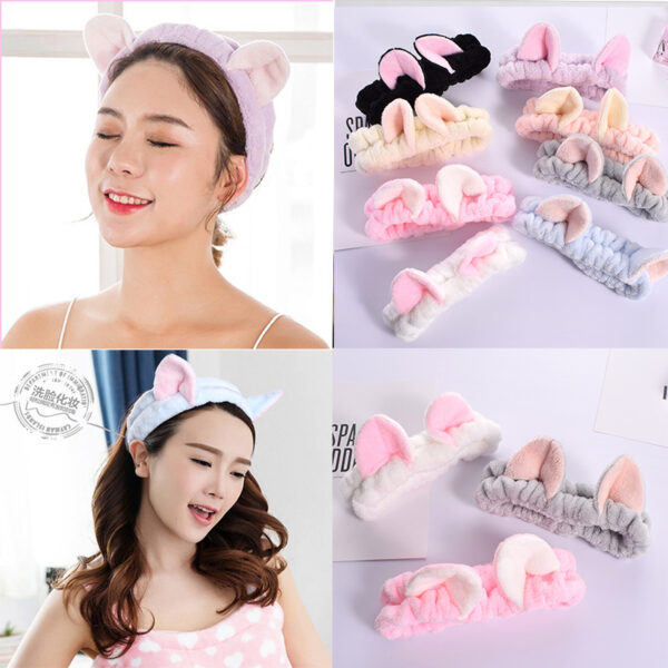Wholesale Fold Ear Cat Autumn and Winter Style Plush Headband