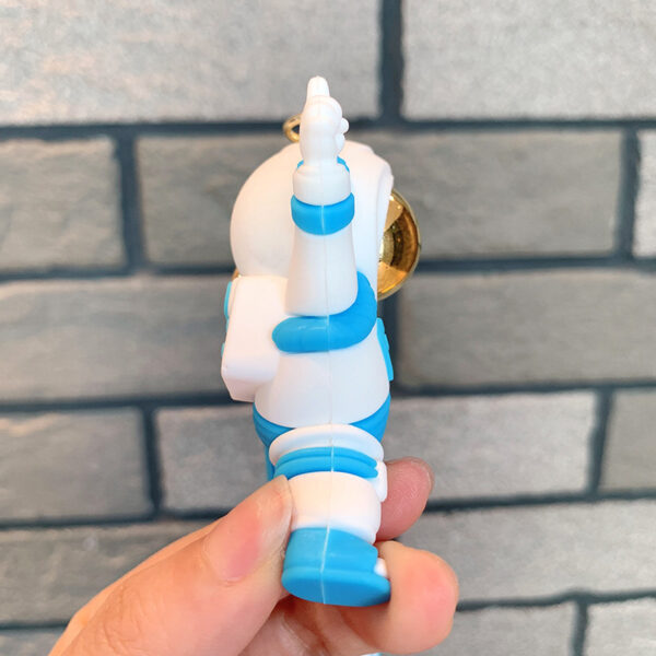 O1CN019HoMm51cUDumoZfd8_2209348953603-0-cib Wholesale Happy Astronaut Astronaut Silicone Keychain