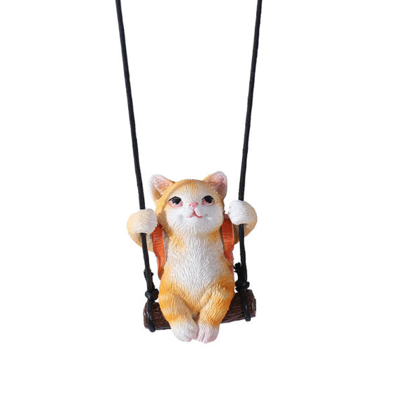 Wholesale Car Aromatherapy Pendant Kitten Car Interior Ornament