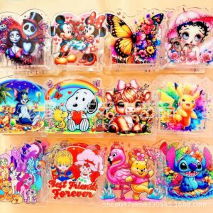 Wholesale 10cm Cartoon DIY Acrylic Pen Holder OLY Exclusive