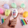 Wholesale Easter Plastic Eggs DIY Children's Graffiti Eggs