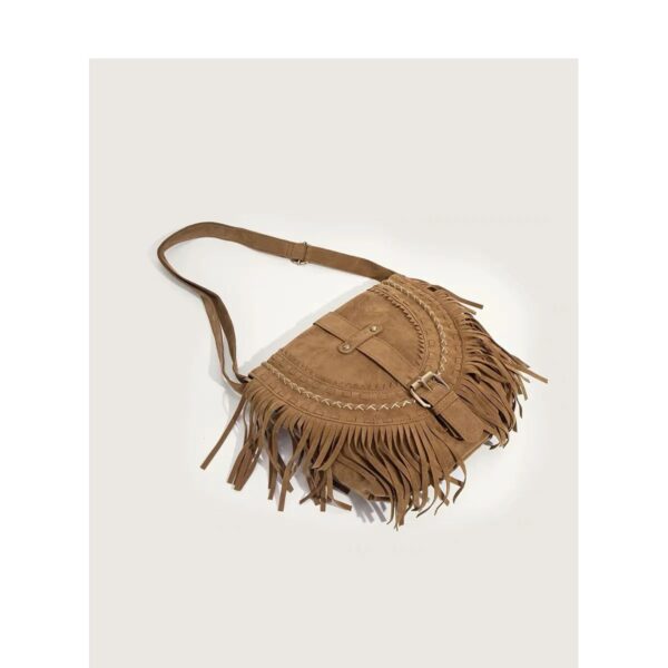 O1CN019LVaJ21tqWkgB2wTn_2218329755953-0-cib Wholesale Western-inspired Suede Tassel Shoulder Bag