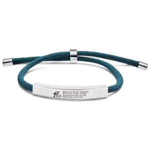SLX032 blue rope bracelet