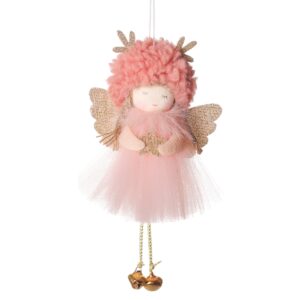 Pink Cap Antler Gauze Dress Angel