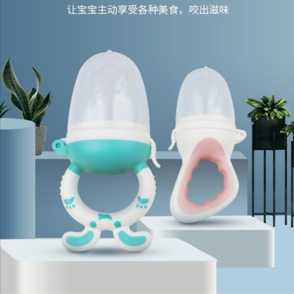 Wholesale Baby Fruit and Vegetable Food Supplement Teether Silicone Pacifier