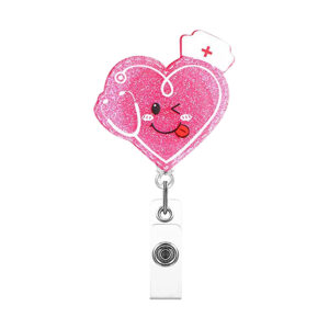 Pink love heart