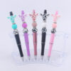 O1CN019WAn0n1NrNg92JEOB_2214899881623-0-cib-1 Wholesale Cartoon Cow Head Cow Pattern Silicone Bead Pen