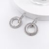 O1CN019Y3llY1yaYrAOwqhi_2215209296595-0-cib Wholesale Geometric Circle Full Diamond Earrings