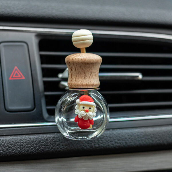 Wholesale Christmas Air Vent Perfume Bottle Car Pendant