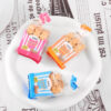 Wholesale 6pcs Cute Imitation French Fries Rubber Eraser