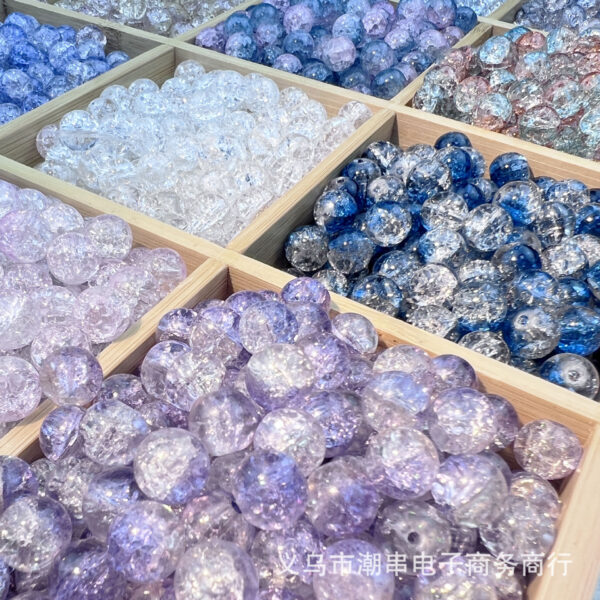 Wholesale 10mm Popcorn Glass Beads