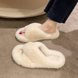 O1CN019gGPy228DnJWEugiq__937337899-0-cib Wholesale of Plush Cotton Slippers for External Wear