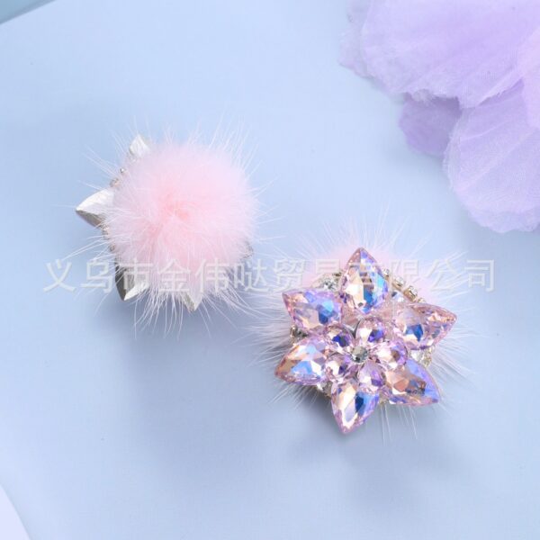 O1CN019gyIkZ1EK6TP1QCSb_2217006240332-0-cib Wholesale Heavy Industry Rotating Zircon Six Leaf Clover Diamond Ball DIY Jewelry Accessories