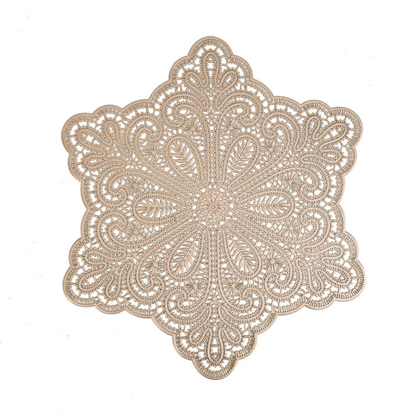 O1CN019j7V4i2Mctgycu6cU_2213287129849-0-cib-1 Wholesale PVC Snowflake Placemat Coaster Heat Insulation Pad