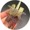 O1CN019m9mGn1iLPtoj8kUu_2213113774396-0-cib Wholesale Natural Crystal Hair Comb Metal Hair Clips