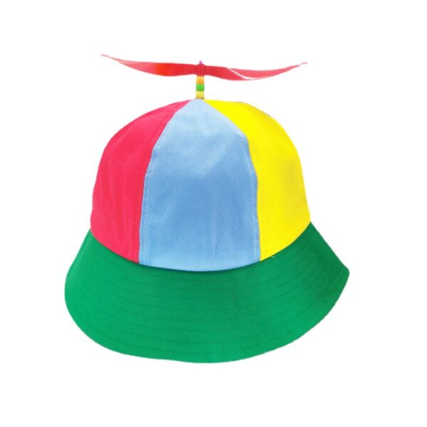 O1CN019mdh4F1Bs2kwhZMbT_0-0-cib-2 Wholesale Cotton Propeller Pinwheel Rainbow Bucket Hat
