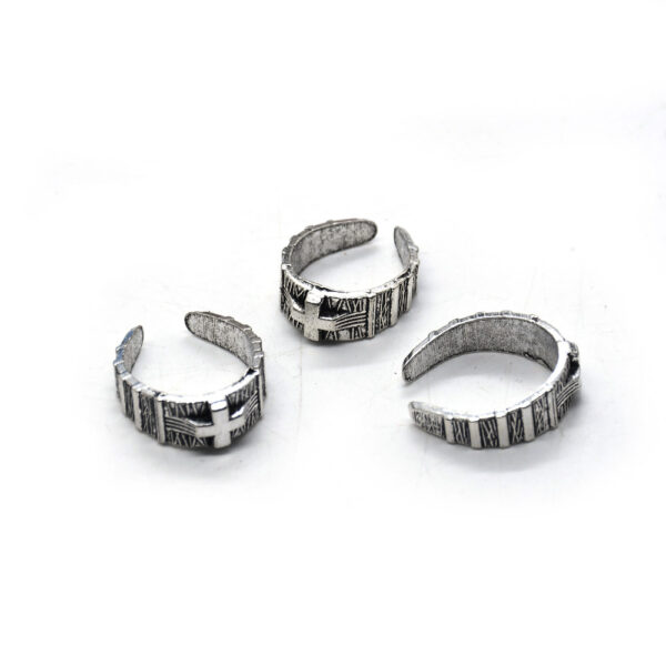 Wholesale Zinc Alloy Cross Ring