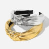Wholesale PU Leather Middle Knotted Headband