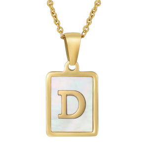 Gold D (including chain)