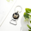 Wholesale Letter Butterfly Bottle Opener Time Gem Keychain