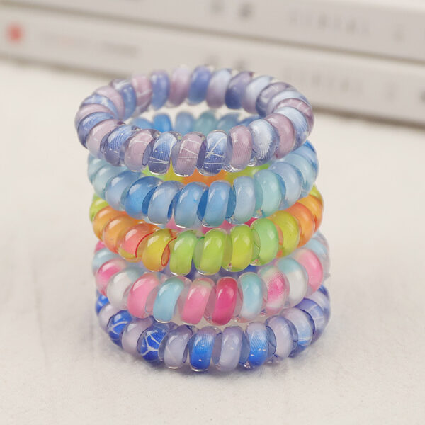 O1CN019s36vk2Ip1jfCz0t4_2606149334-0-cib Wholesale Gradient Bold Jelly TPU Hair Scrunchies