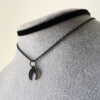 Wholesale Alloy Dark Moon Pendant Black Necklace