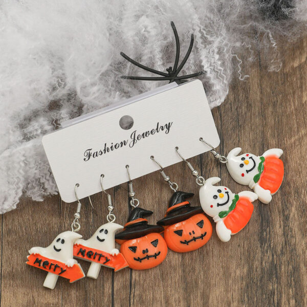 O1CN019uK0yk24EvuCIBp5o_2207921077360-0-cib Wholesale Pumpkin Ghost Halloween Acrylic Earrings