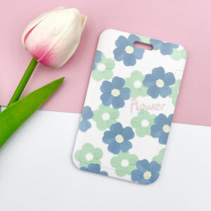 Five-leaf flower-blue and green (no accessories)