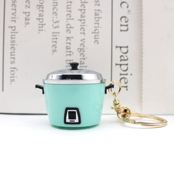 O1CN019zWuH91h0WFJKzOoO_2200589364215-0-cib Wholesale Mini Cute Rice Cooker Plastic Keychain