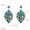 O1CN01A37u9J2LDsVv6uJnt_2206398079659-0-cib Wholesale Vintage Western Leopard Print Inlaid Turquoise Leather Earrings