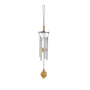 Tp02 bronze iron cap--mini aluminum rod wind chime