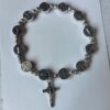 O1CN01A5UrBa23Oiyl6RcpO_3687567246-0-cib Wholesale Gold and Silver 2-color Saint Benedict Exorcism Cross Alloy Bracelet