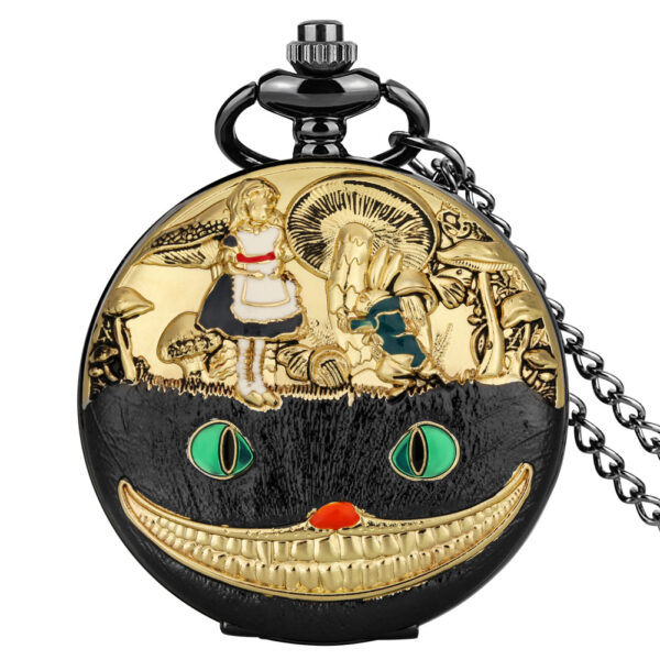 Wholesale Vintage Epoxy Alloy Pocket Watch