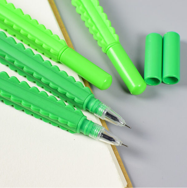 Wholesale Plastic Flower Cactus Gel Pen