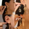 Wholesale Bohemian Star and Moon Earrings